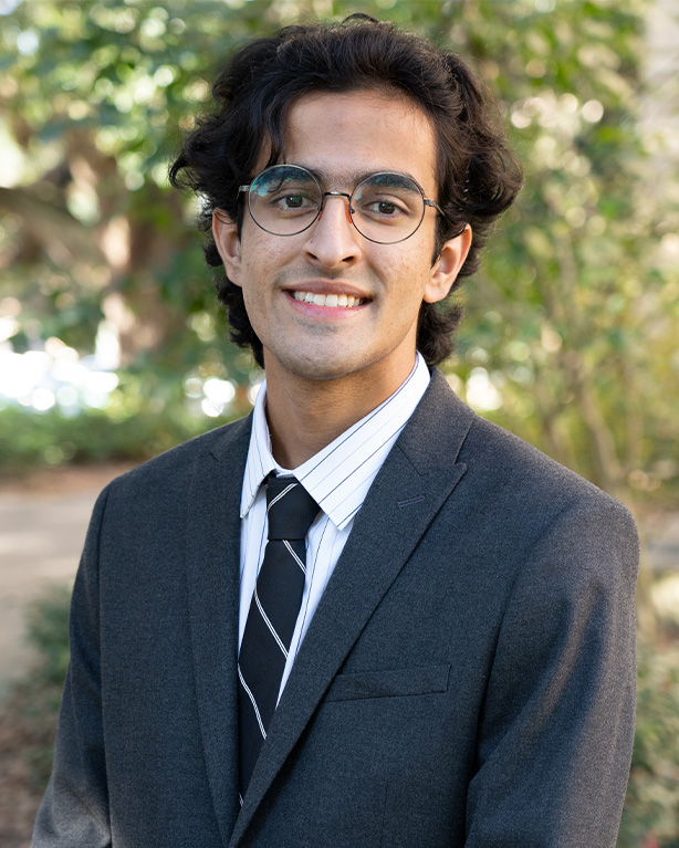 Hamood Qureshi, LSU Stamps Scholar